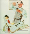 the druggist Norman Rockwell